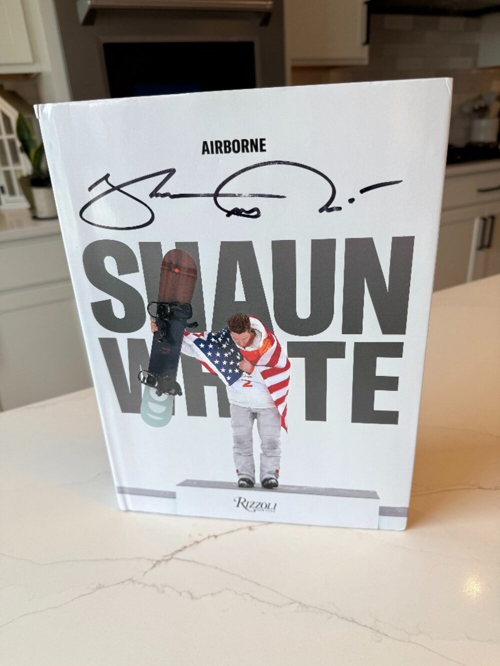Shaun White Airborne Autographed Book